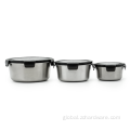 Food Container Leakproof Stainless Steel Food Containers With Plastic Lid Supplier